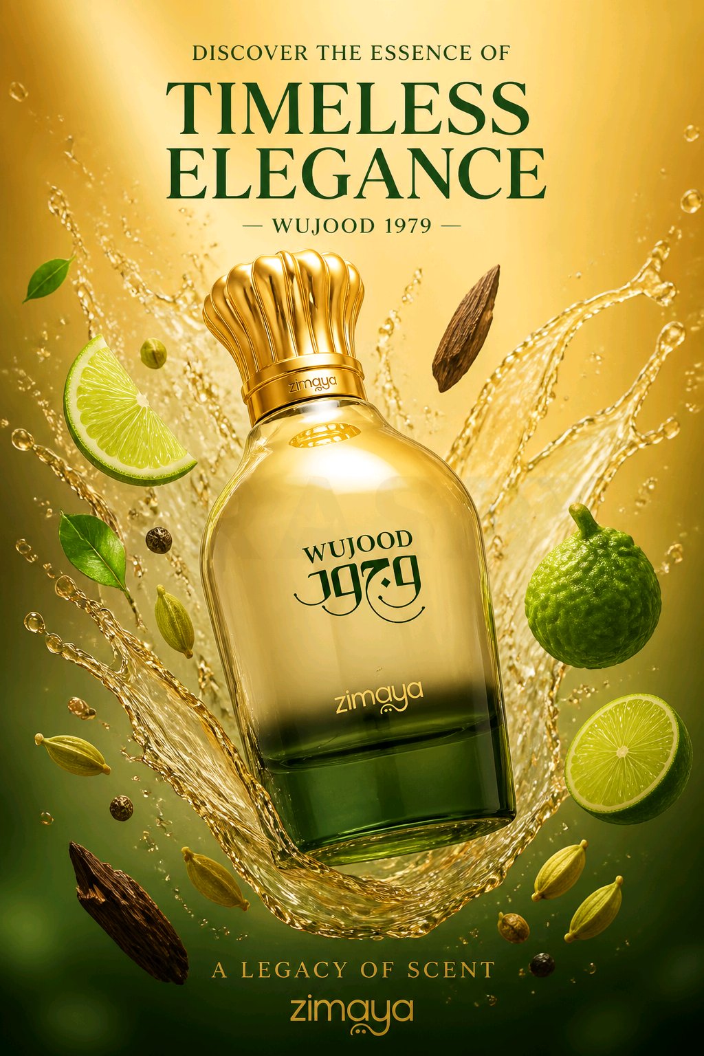 Zimaya Wujood Eau de Parfum for men 100 ml