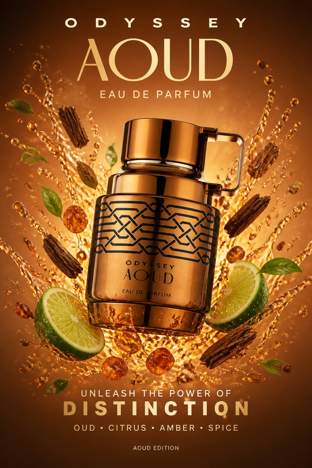 Armaf Odyssey Aoud Eau de Parfum for Men 100 ml