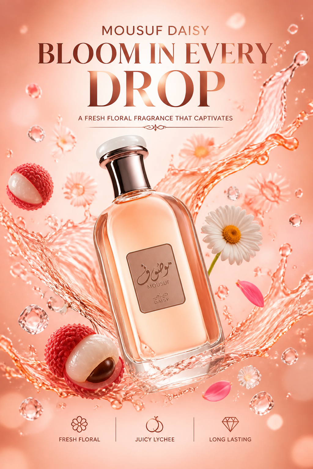 Ard Al Zaafaran Mousuf Daisy Eau de Parfum for Women 100 ml