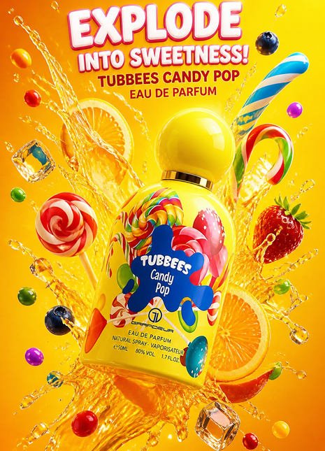 Grandeur Tubbees Candy Pop Eau de Parfum Unisex 50 ml