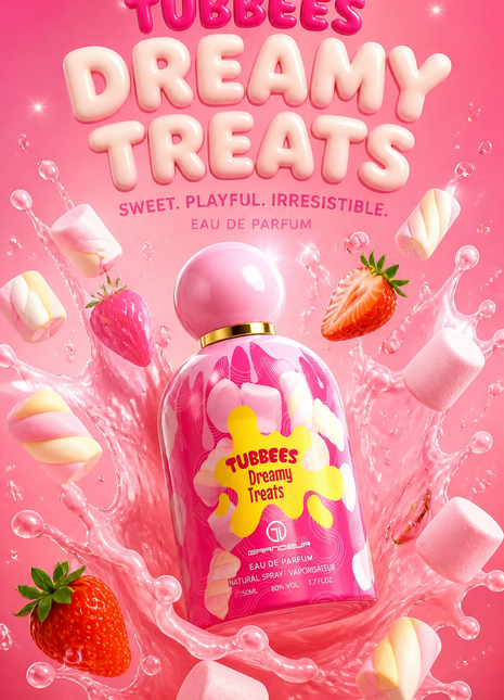 Grandeur Tubbees Dreamy Treats Eau de Parfum Unisex 50 ml