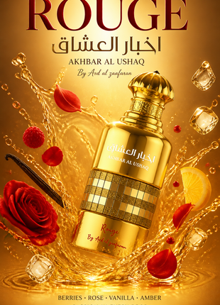 Ard Al Zaafaran Akhbar Al Ushaq Rouge Eau de Parfum pentru Femei 100 ml