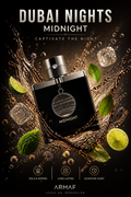 Armaf Dubai Nights Midnight Eau de Parfum for Men 100 ml