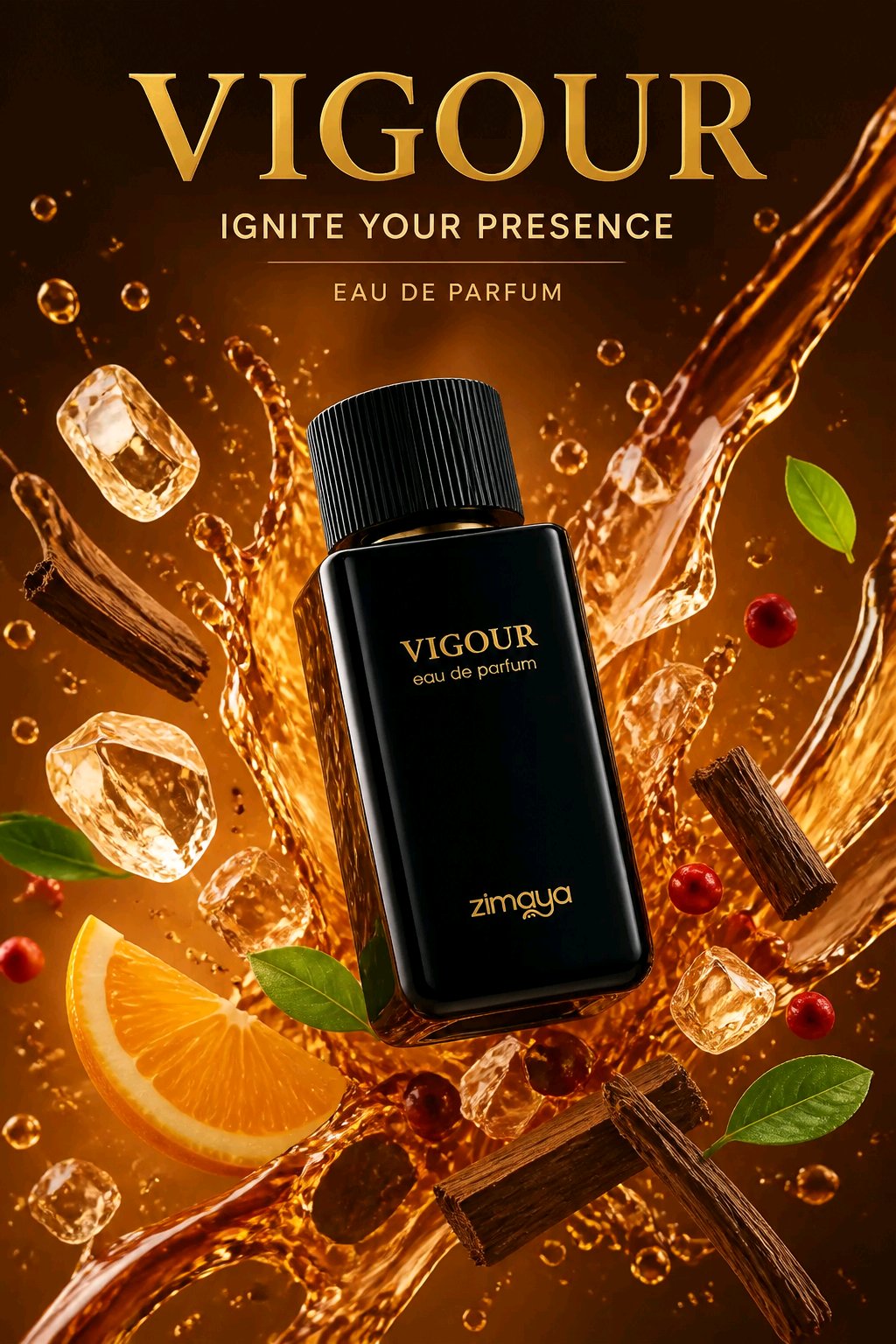 Zimaya Vigour Eau de Parfum for men 100 ml