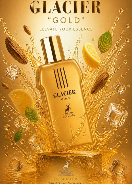 Maison Alhambra Glacier Gold Eau de Parfum pentru Bărbați 100 ml