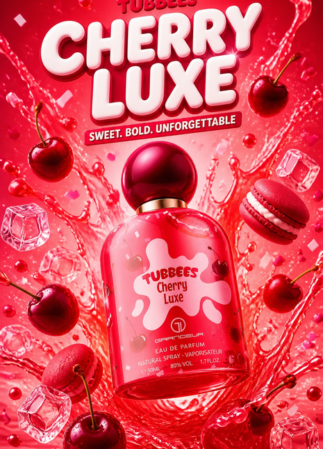 Grandeur Elite Tubbees Cherry Luxe Eau de Parfum Unisex 50 ml