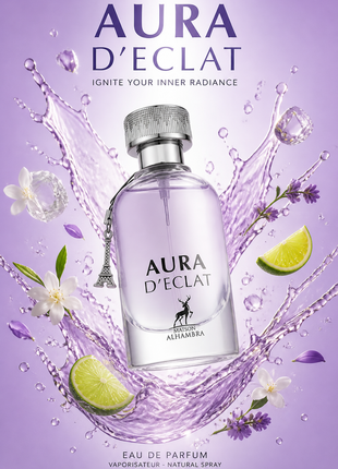 Maison Alhambra Aura D'Eclat Eau de Parfum pentru Femei 100 ml