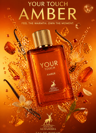 Maison Alhambra Your Touch Amber Eau de Parfum pentru Bărbați 100 ml