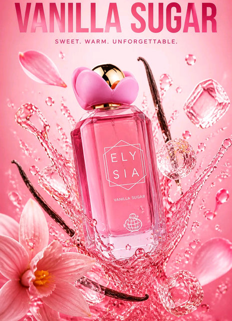 Fragrance World Elysia Vanilla Sugar Eau de Parfum pentru Femei 100 ml