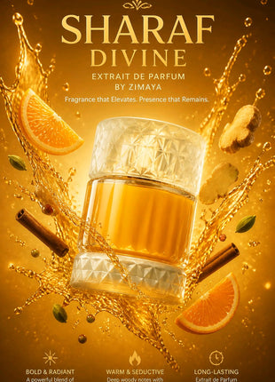 Zimaya Sharaf Divine Extrait de Parfum Unisex 100 ml