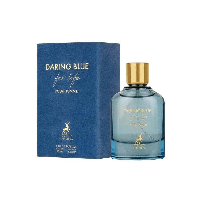Maison Alhambra Daring Blue For Life Eau de Parfum for Men 100 ml