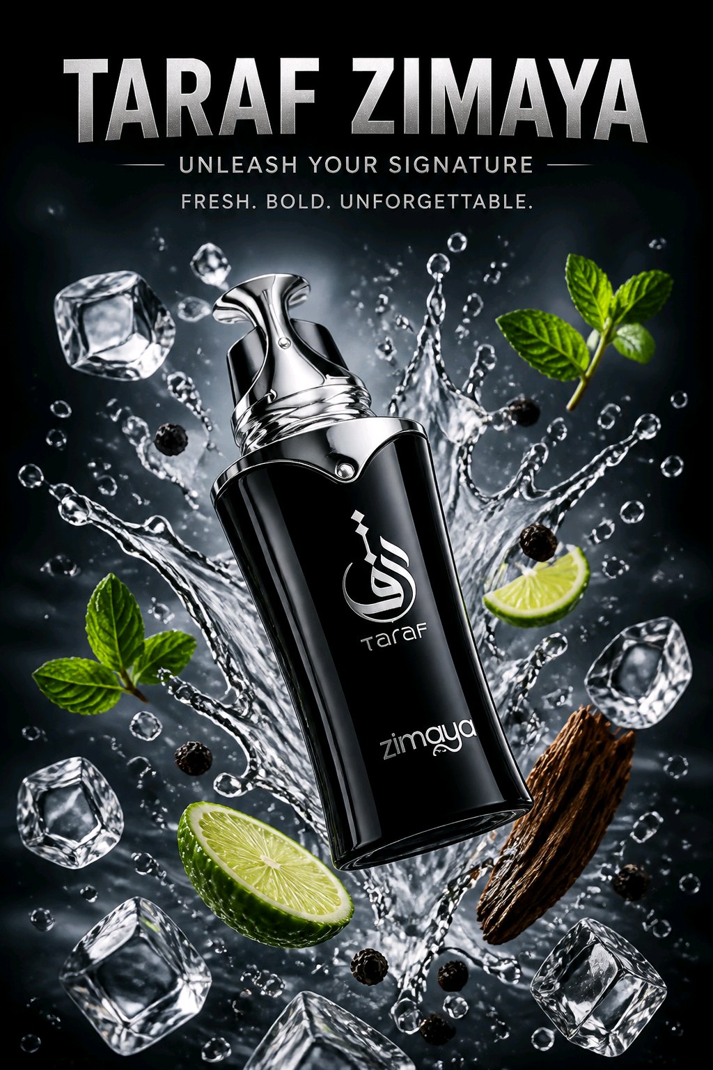 Zimaya Taraf Black EDP for Men 100ml