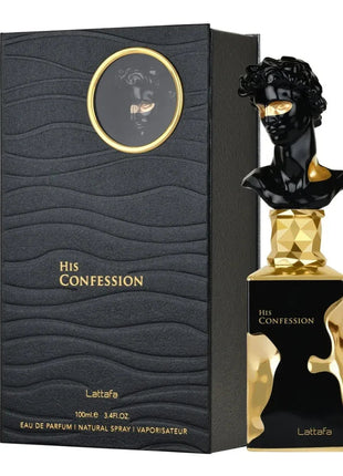 Lattafa His Confession Eau de Parfum pentru Bărbați 100 ml