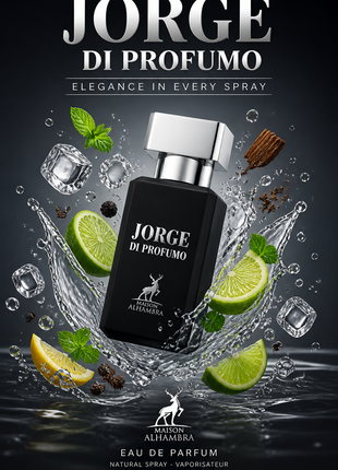 Maison Alhambra Jorge Di Profumo Eau de Parfum pentru Bărbați 30 ml