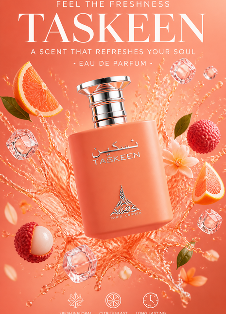 Paris Corner Taskeen Eau de Parfum Unisex 100 ml