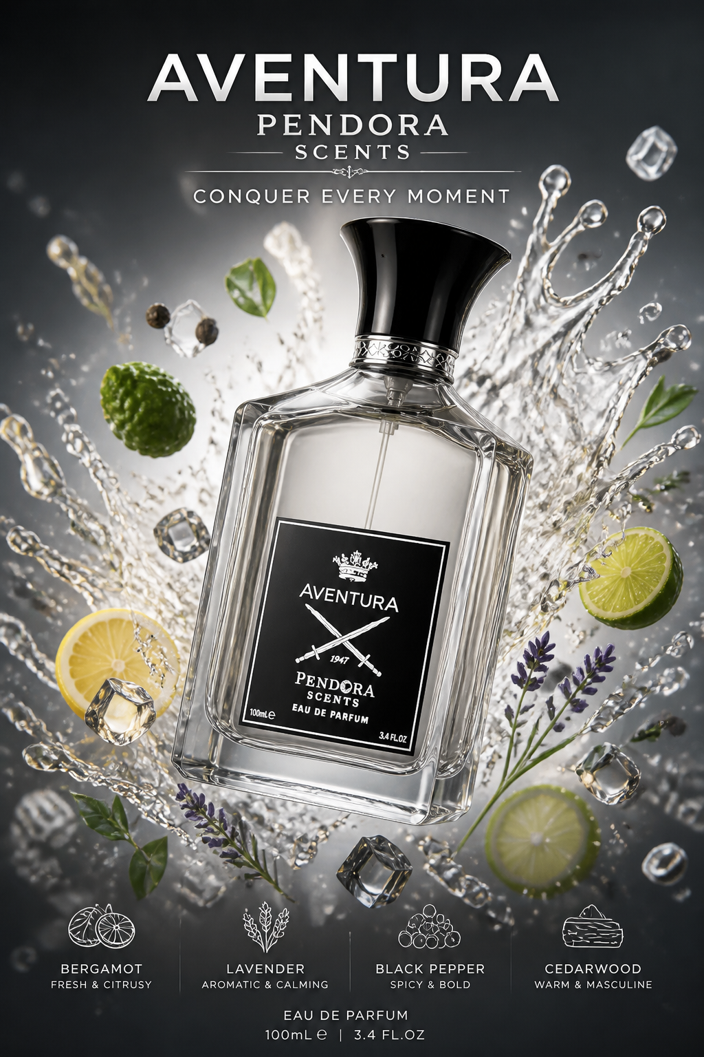 Pendora Scents Aventura Eau de Parfum for Men 100 ml