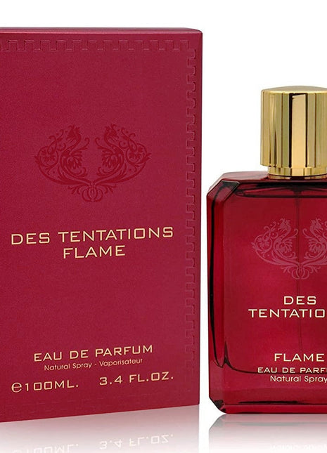 Fragrance World Des Tentations Flame Eau de Parfum pentru Bărbați 100 ml