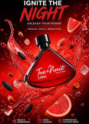 Armaf Tres Nuit Lyric Eau de Parfum pentru Bărbați 100 ml