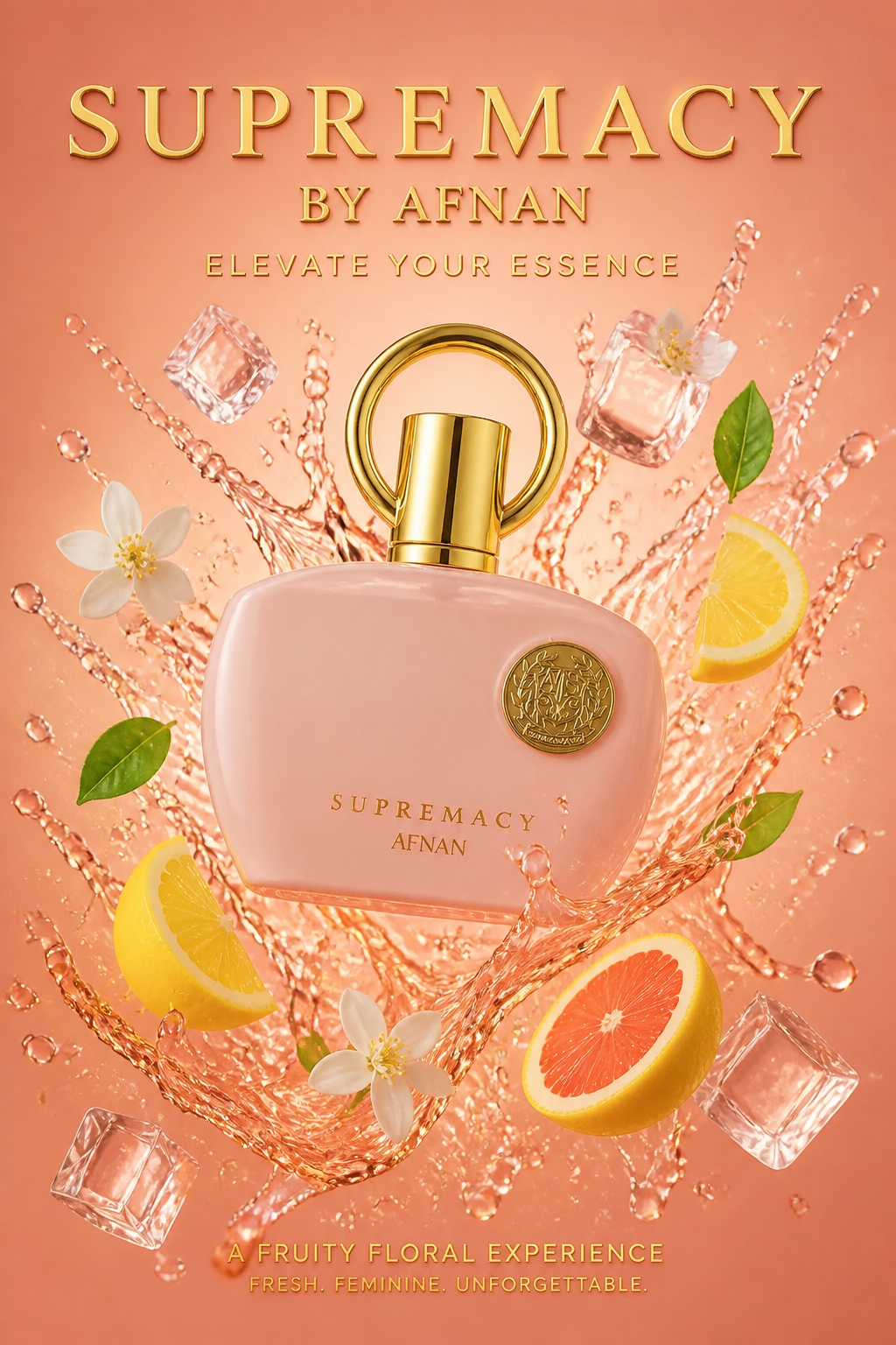 Afnan Supremacy Pink Eau de Parfum for Women 100 ml