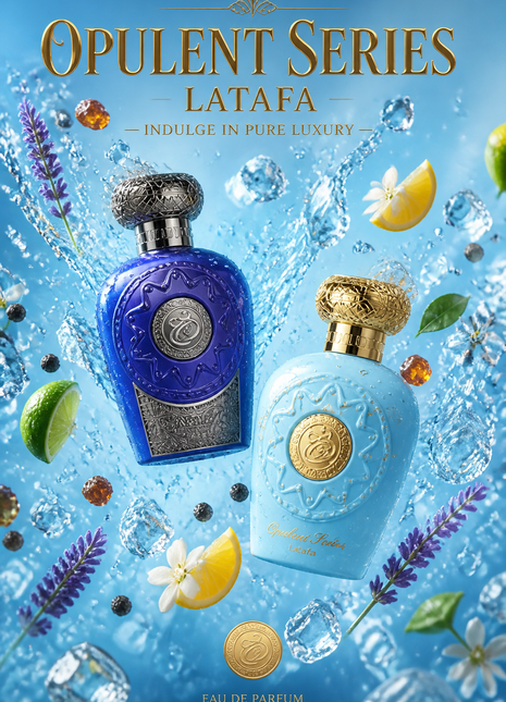 Set Cadou Lattafa Opulent Dubai & Blue Oud Elixir 2 x 100 ml