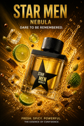 Fragrance World Star Men Nebula Eau de Parfum for Men 100 ml