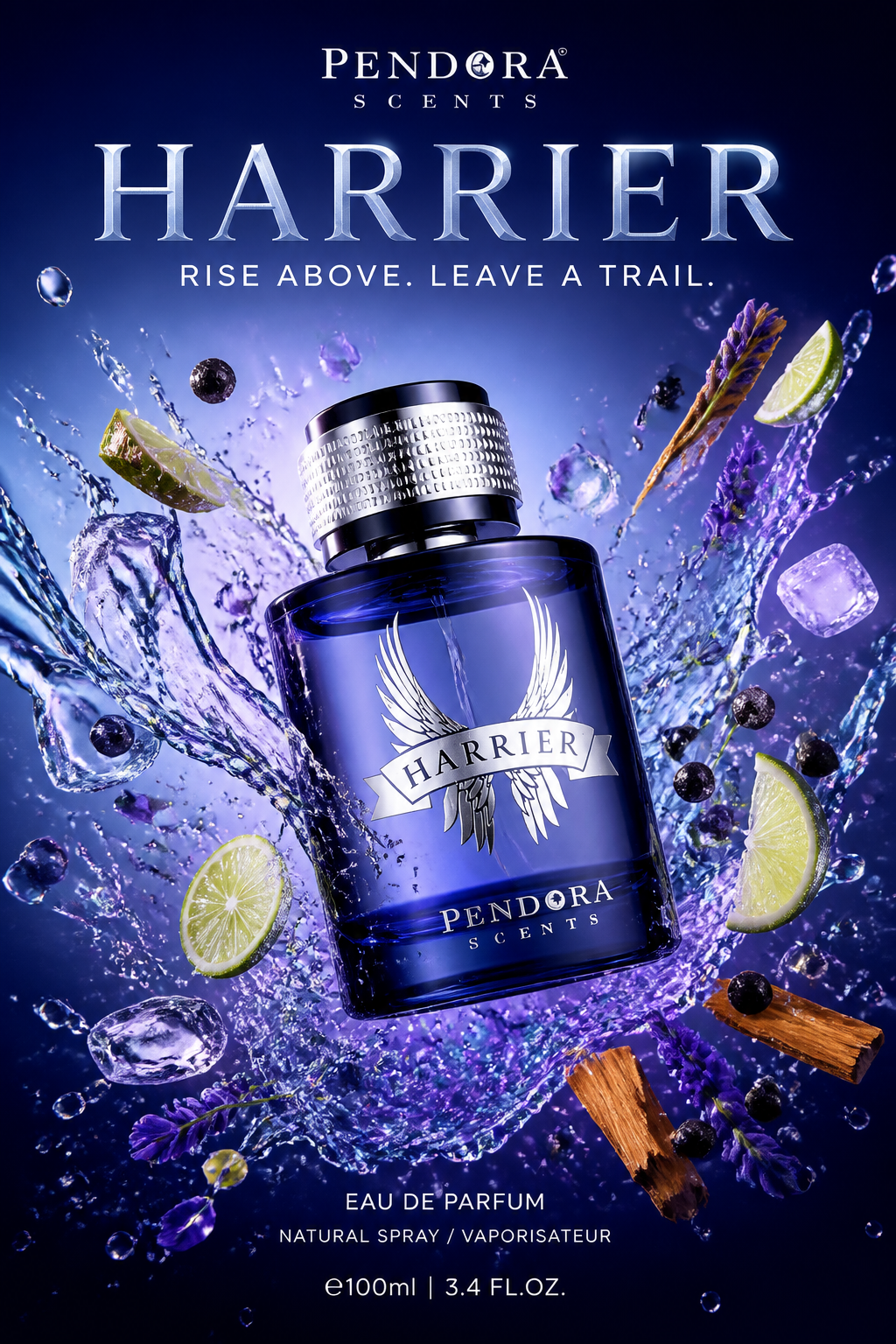 Pendora Scents Harrier Eau de Parfum for Men 100 ml