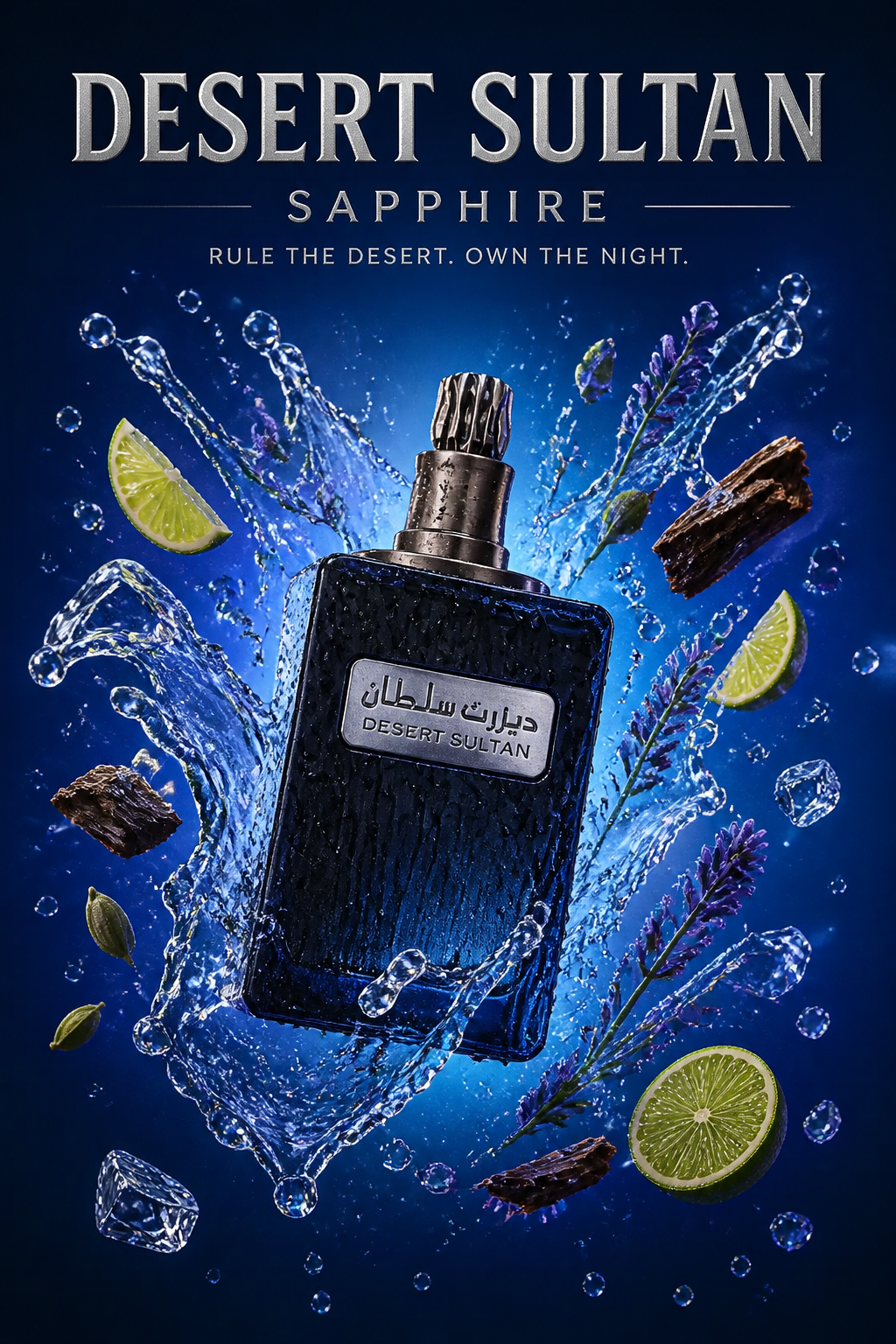 Ard Al Zaafaran Desert Sultan Sapphire Eau de Parfum for Men 100 ml
