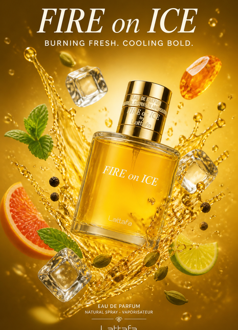 Lattafa Fire On Ice Eau de Parfum Unisex 110 ml