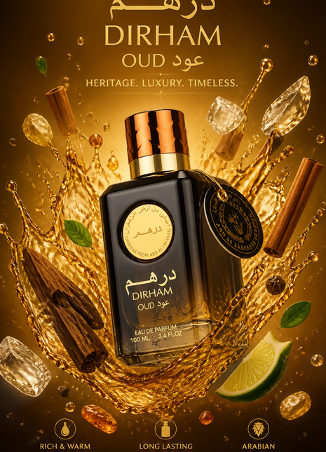 Ard Al Zaafaran Dirham Oud Eau de Parfum Unisex 100 ml