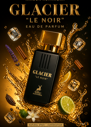 Maison Alhambra Glacier Le Noir Eau de Parfum pentru Bărbați 30 ml