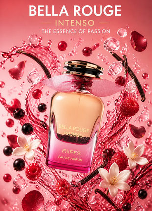 Riiffs Bella Rouge Intenso Eau de Parfum pentru Femei 100 ml