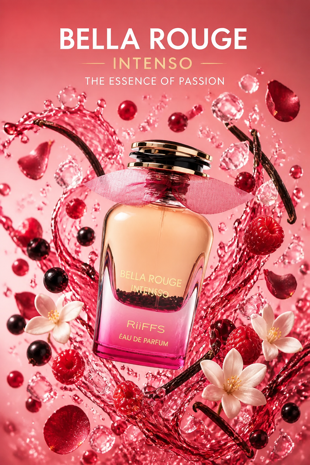 Riiffs Bella Rouge Intenso Eau de Parfum for Women 100 ml