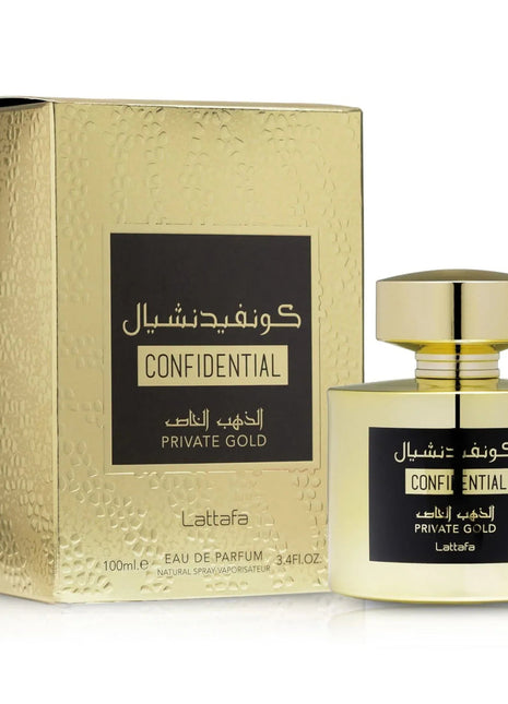 Lattafa Confidential Private Gold Eau de Parfum Unisex 100 ml