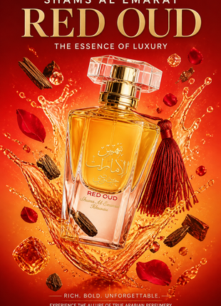 Ard Al Zaafaran Shams Al Emarat Khususi Red Oud Eau de Parfum Unisex 100 ml