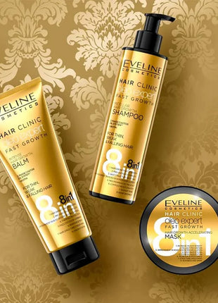 Masca de Accelerare si Crestere Rapida a Parului 8in1 Eveline Cosmetics Cantitate 500ml