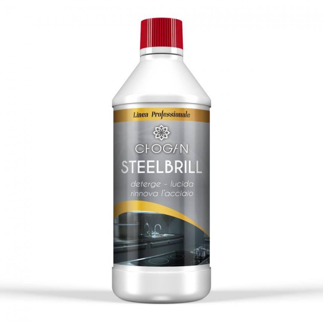 STEELBRILL ROZSDAMENTES ACÉL POLÍROZÓ TISZTÍTÓSZER 750ML