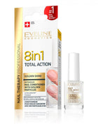 Tratament unghii Eveline 8in1 Gold Shine Total Action